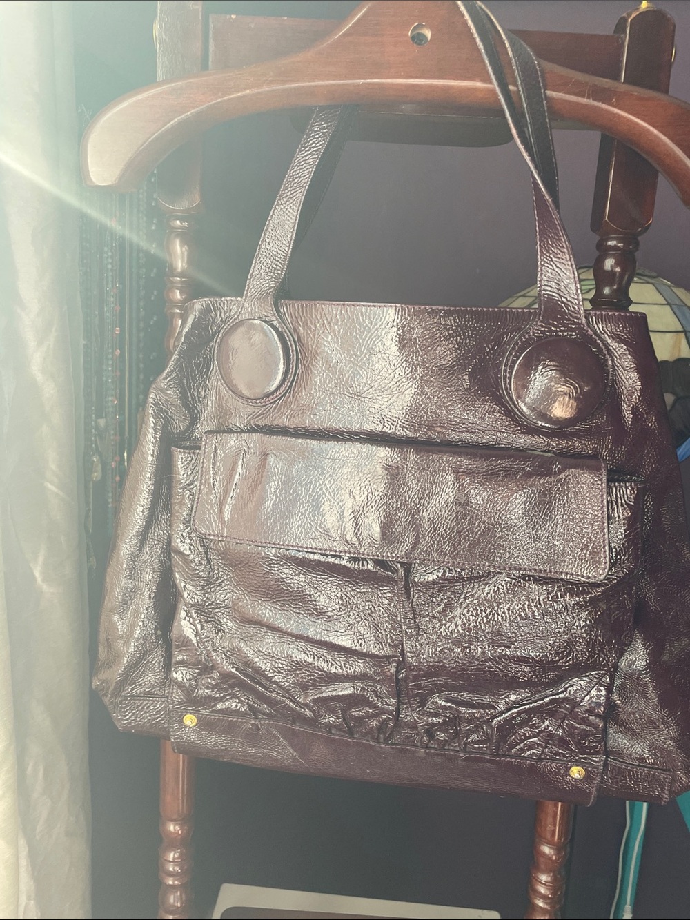 VTG GOLDENBLEU ITALIAN HANDBAG